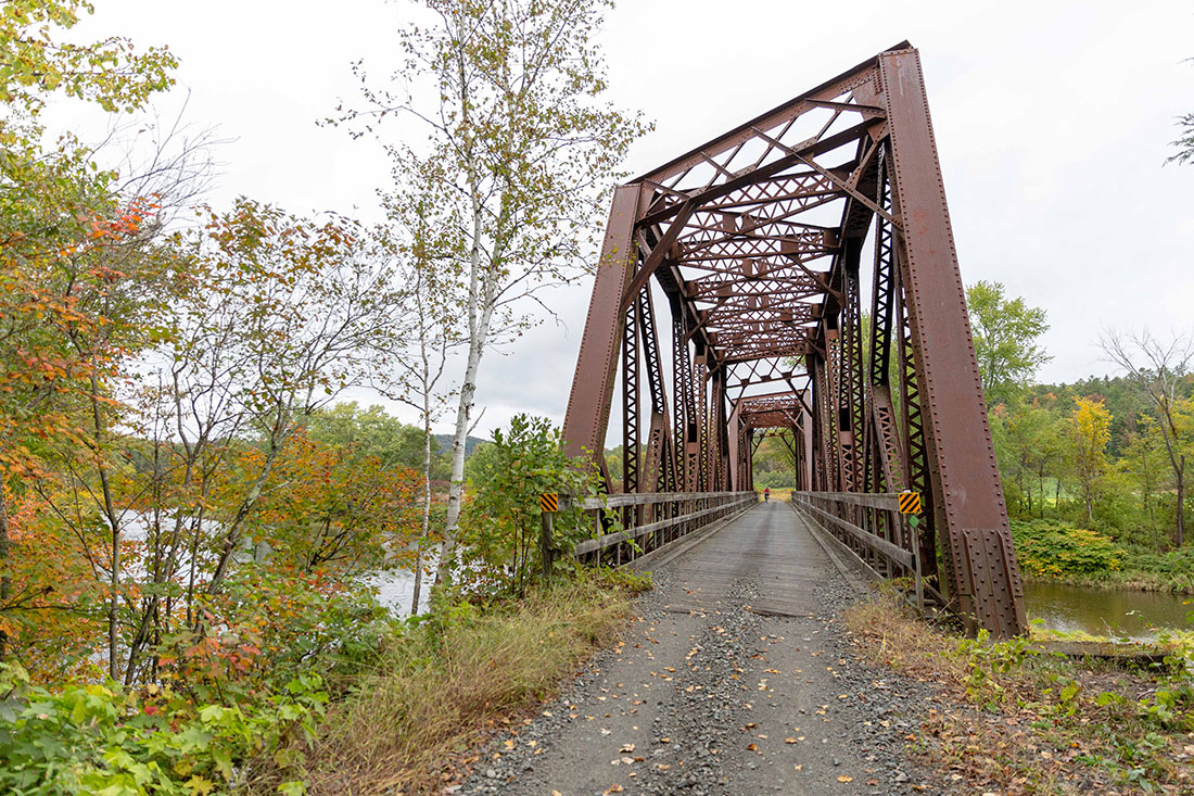 bridge on recreational rail trail