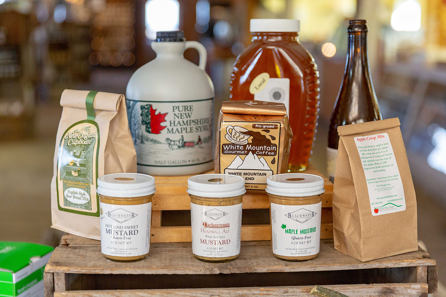 Maple syrup bottles made in nh