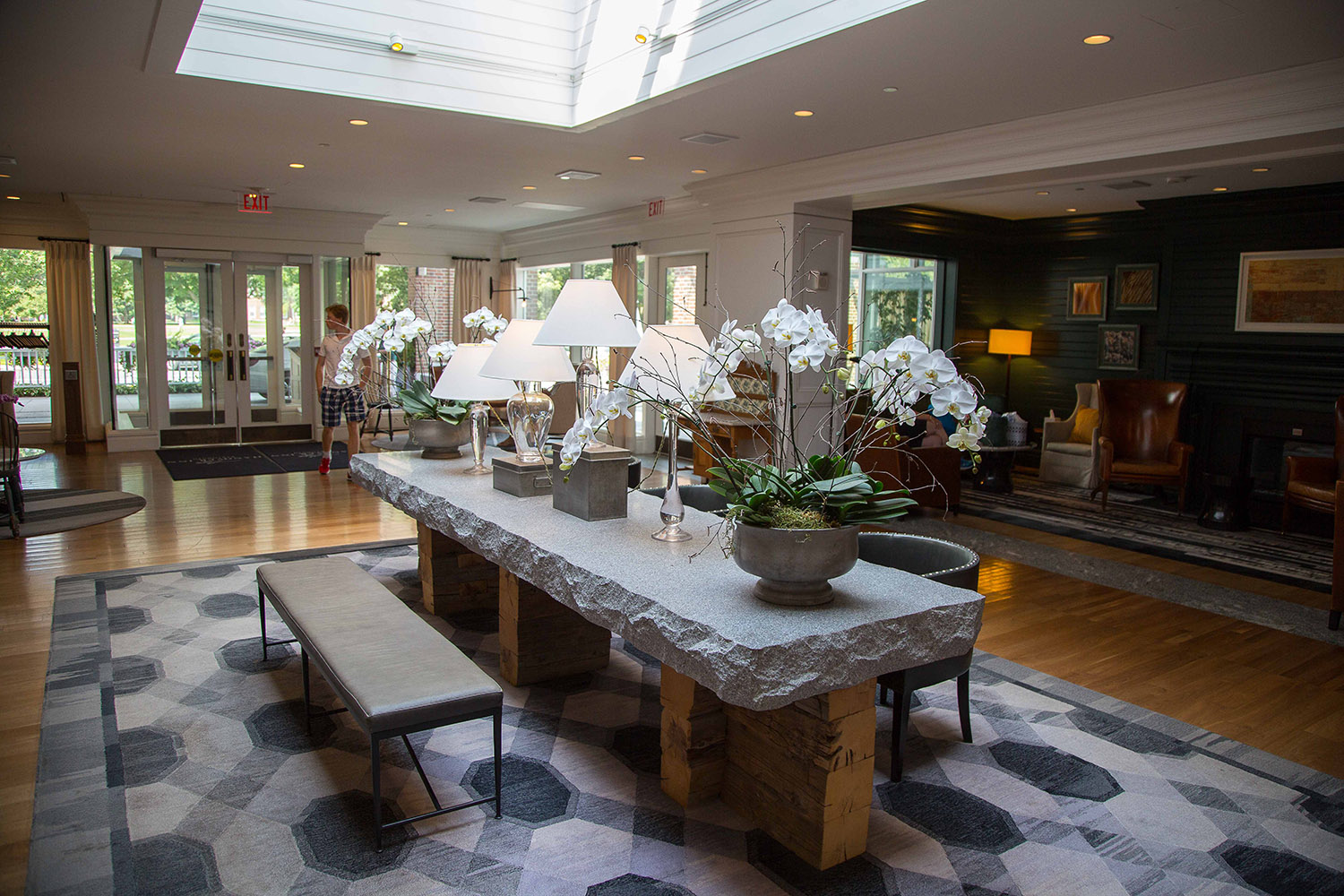 image of a dining table in a nice house