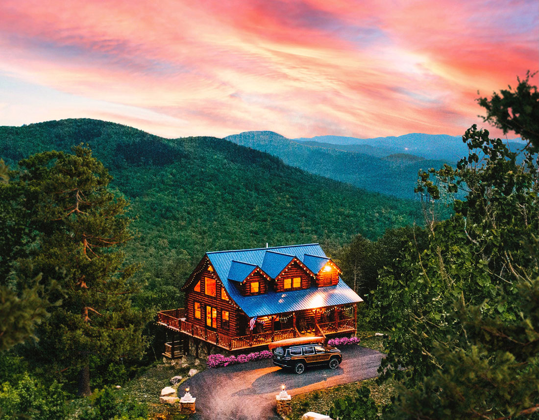 Image of vacation home in the mountains