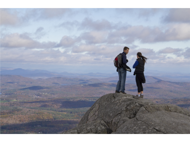 Mount Monadnock summit, Monadnock State Park.