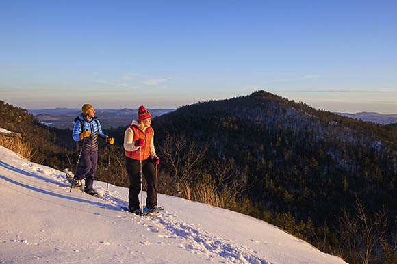 snowshoers