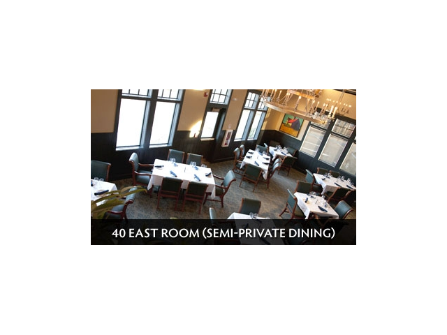 40 East Semi-Private Dining Room